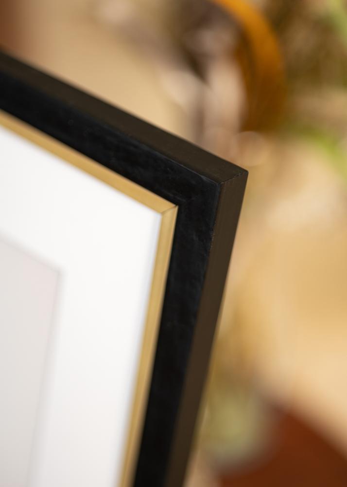 Cadre Leonie Noir - Taille au choix