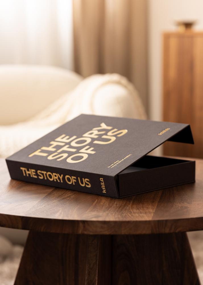 KAILA THE STORY OF US Black - Coffee Table Photo Album (60 Pages Noires)