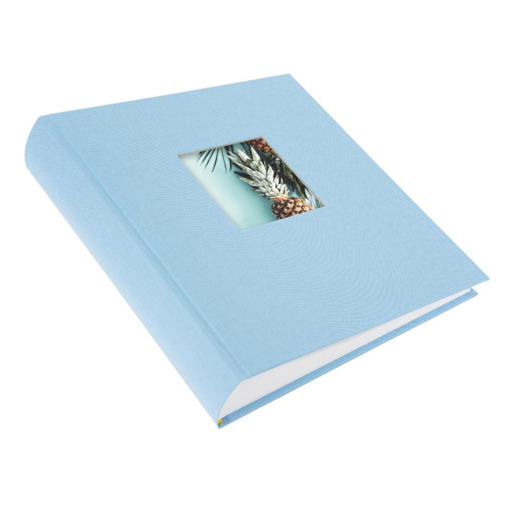 Bella Vista Album photo Bleu - 30x31 cm (100 pages blanches / 50 feuilles)