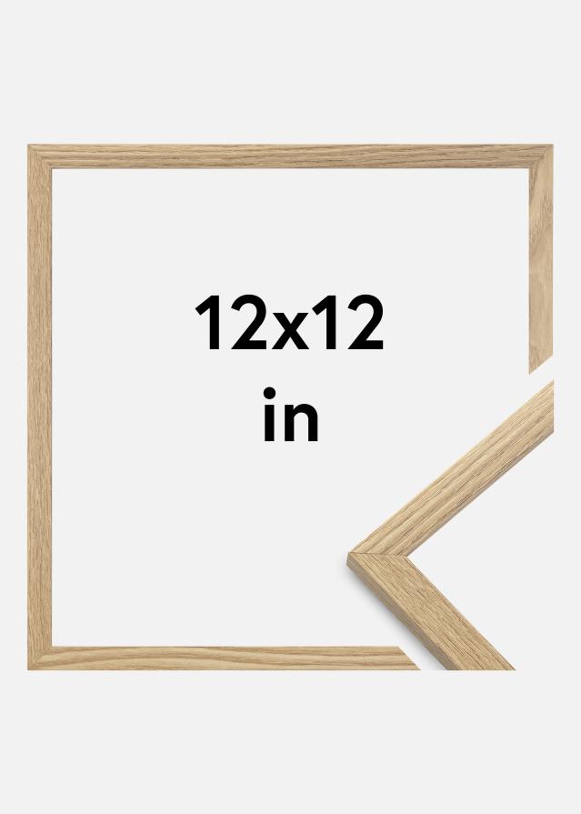 Cadre Trendy Verre Acrylique Chêne 12x12 inches (30,48x30,48 cm)