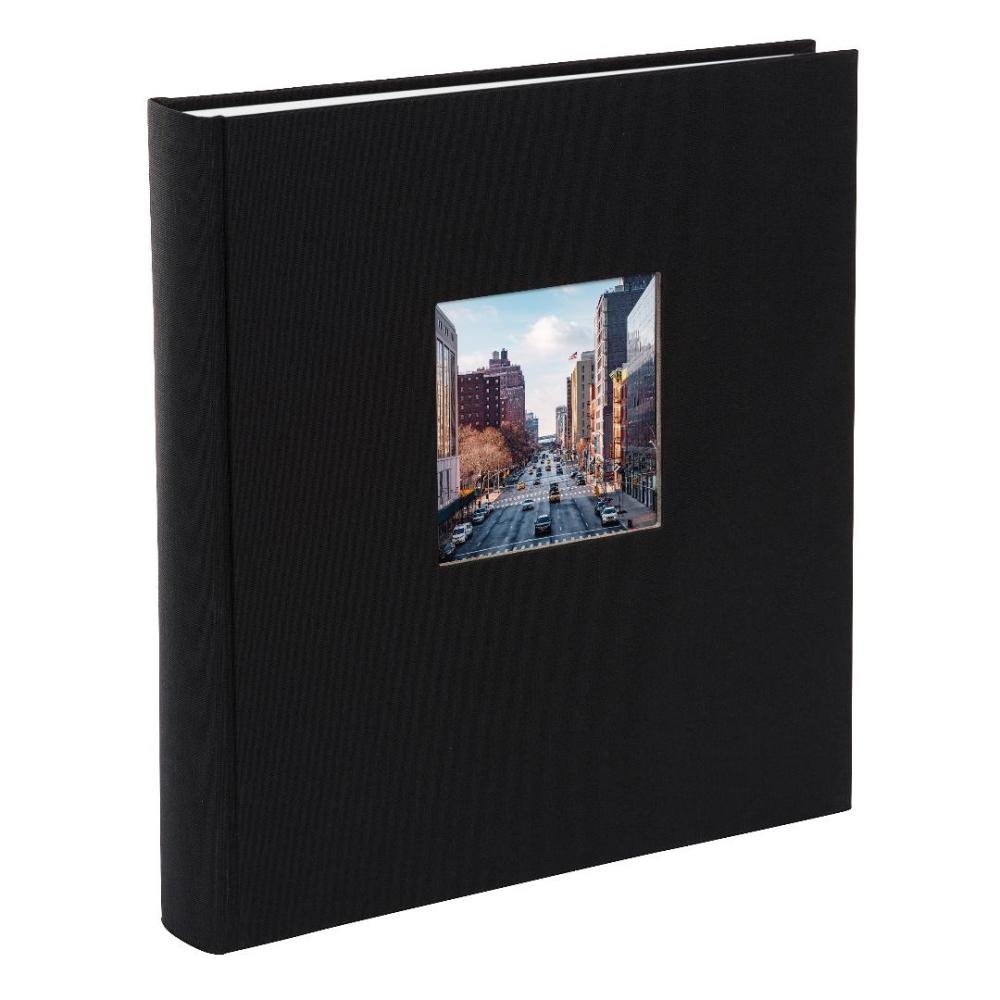 Bella Vista Album photo Noir - 30x31 cm (100 pages blanches / 50 feuilles)