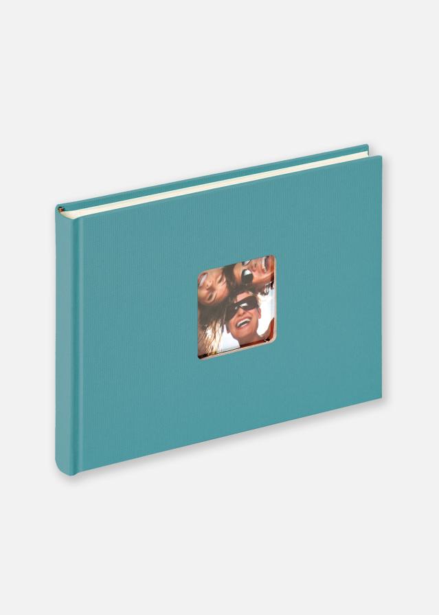 Fun Album Turquoise - 22x16 cm (40 pages blanches / 20 feuilles)