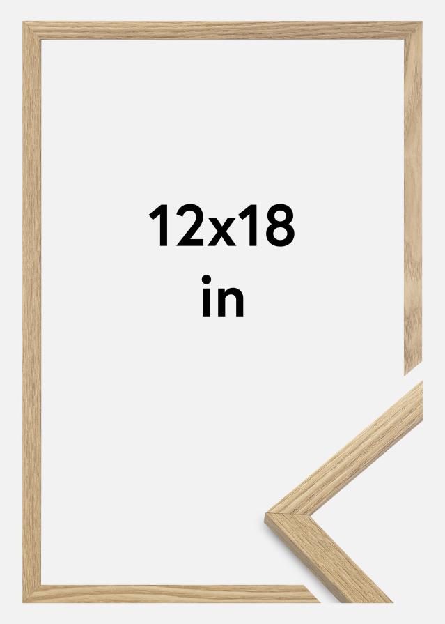 Cadre Trendy Verre Acrylique Chêne 12x18 inches (30,48x45,72 cm)