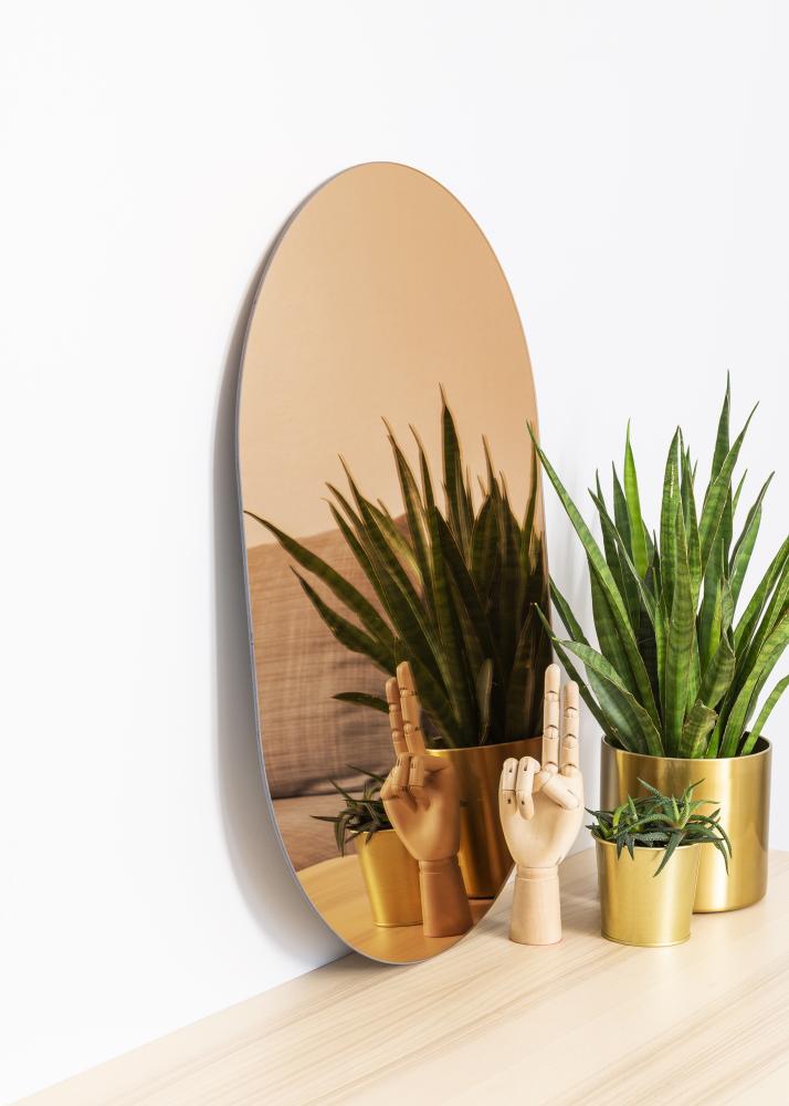 KAILA Miroir Oval Rose Gold 50x70 cm