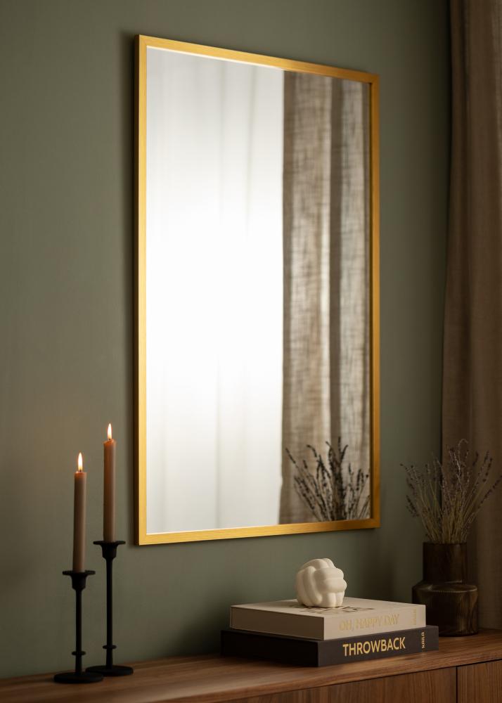 Miroir Gold Wood 73x103 cm