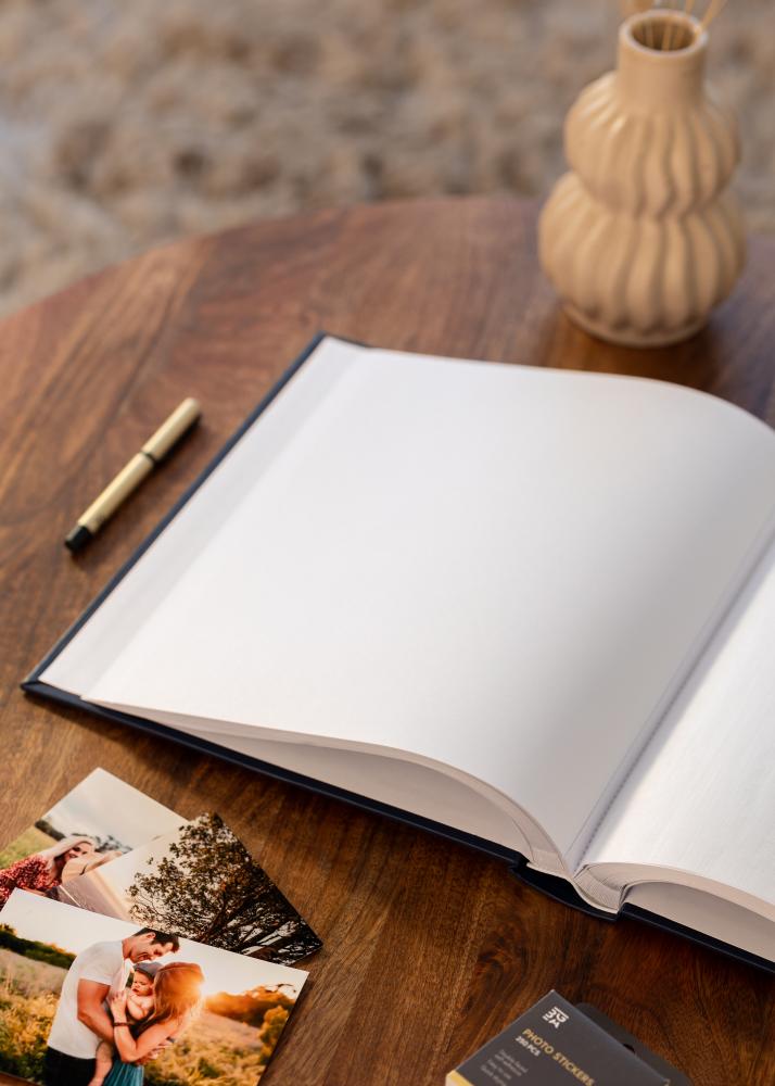 Classico Album Bleu - 30x33 cm (100 Pages blanches / 50 feuilles)