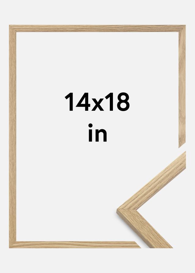 Cadre Trendy Verre Acrylique Chêne 14x18 inches (35,56x45,72 cm)