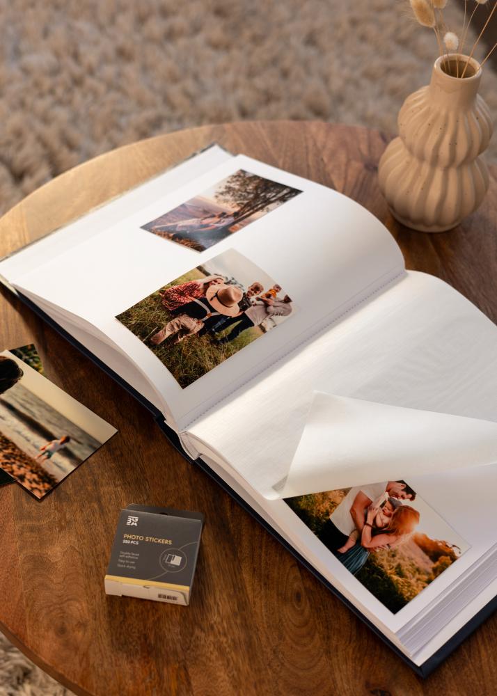 Classico Album Bleu - 30x33 cm (100 Pages blanches / 50 feuilles)