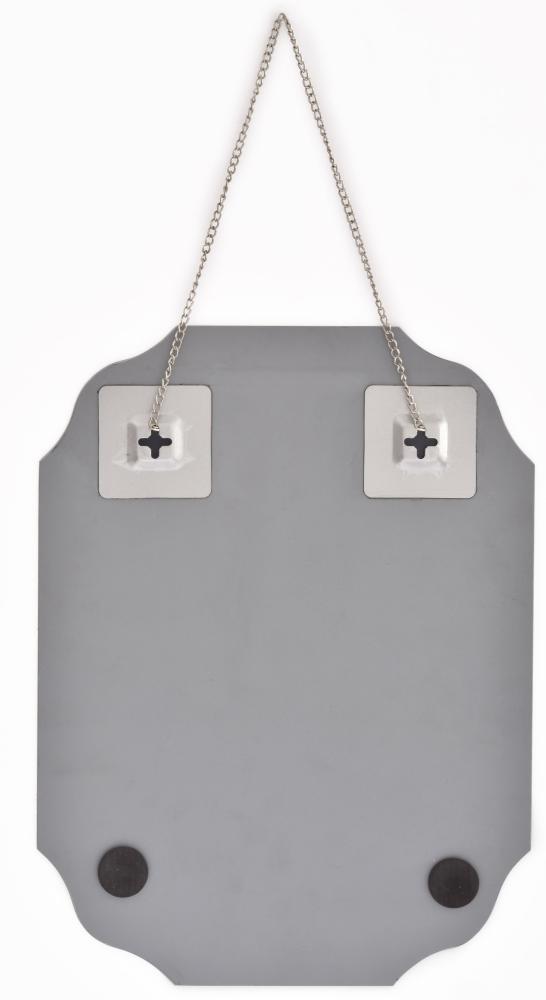 Spegel Rectangular Vintage Bevelled Edge with Chain Hanger 30x40 cm