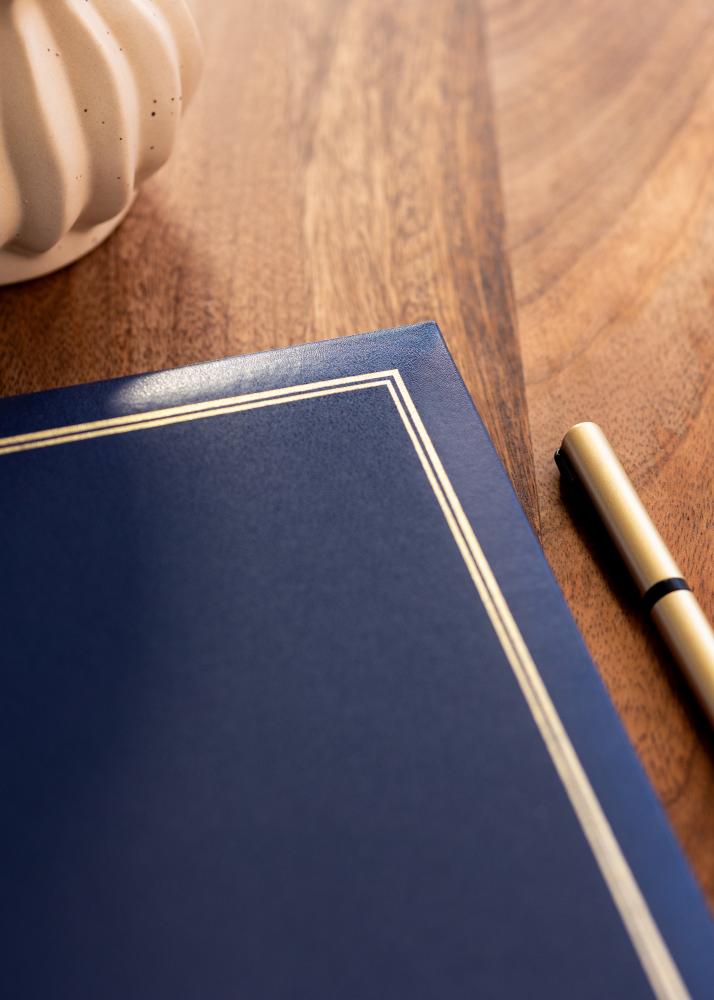 Classico Album Bleu - 30x33 cm (100 Pages blanches / 50 feuilles)