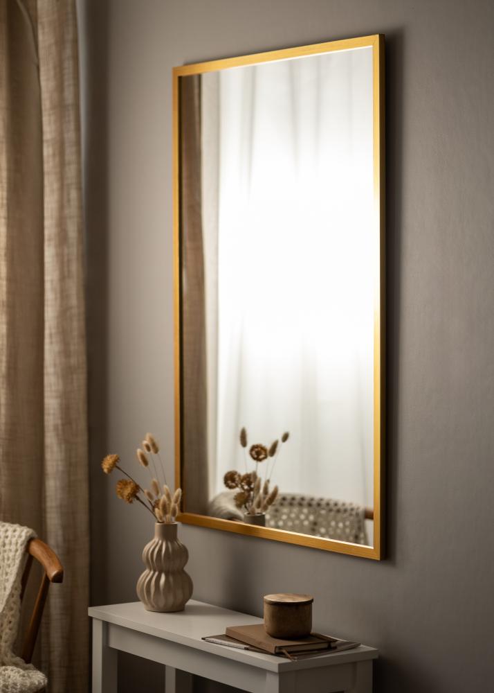 Miroir Gold Wood 73x103 cm