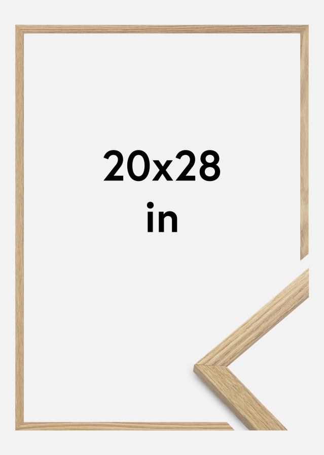 Cadre Trendy Verre Acrylique Chêne 20x28 inches (50,8x71,12 cm)