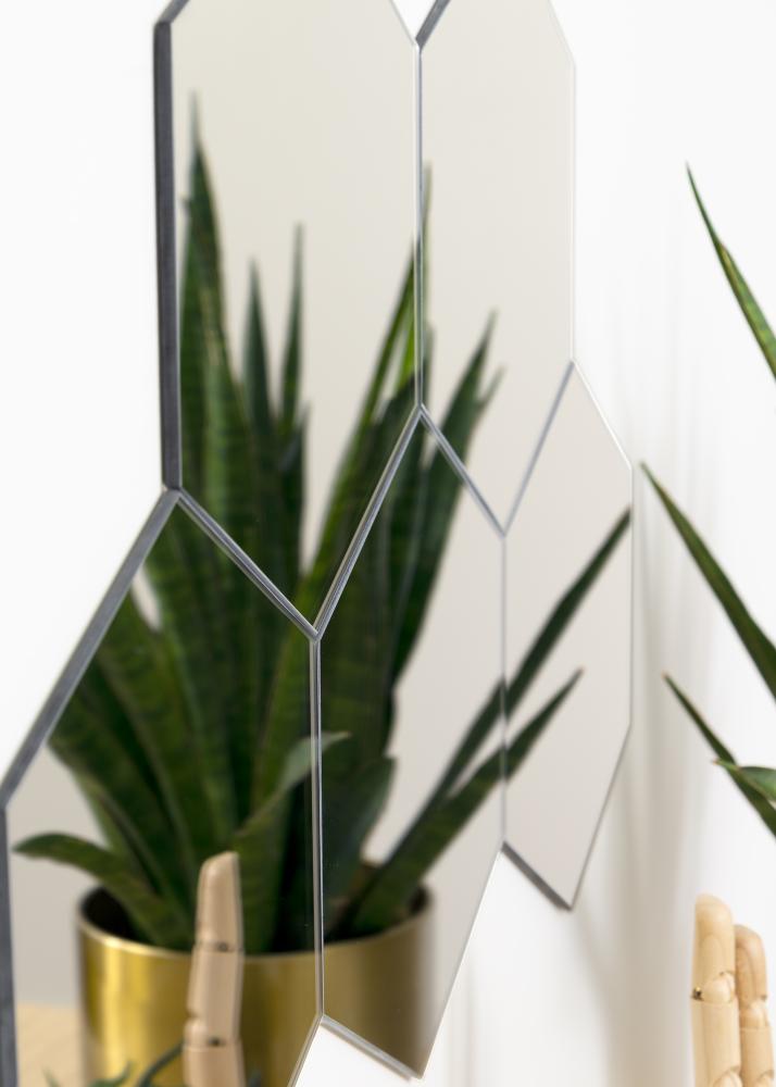 KAILA Miroir Hexagon 18x21 cm - 5-pack