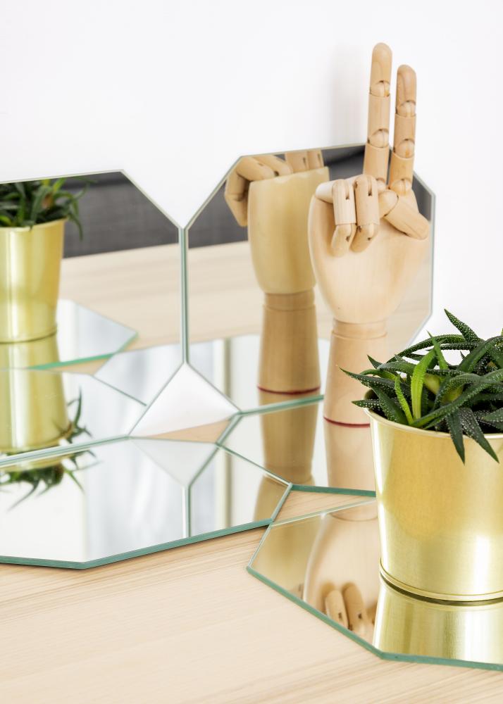 KAILA Miroir Octagon 5-pack 18x21 cm