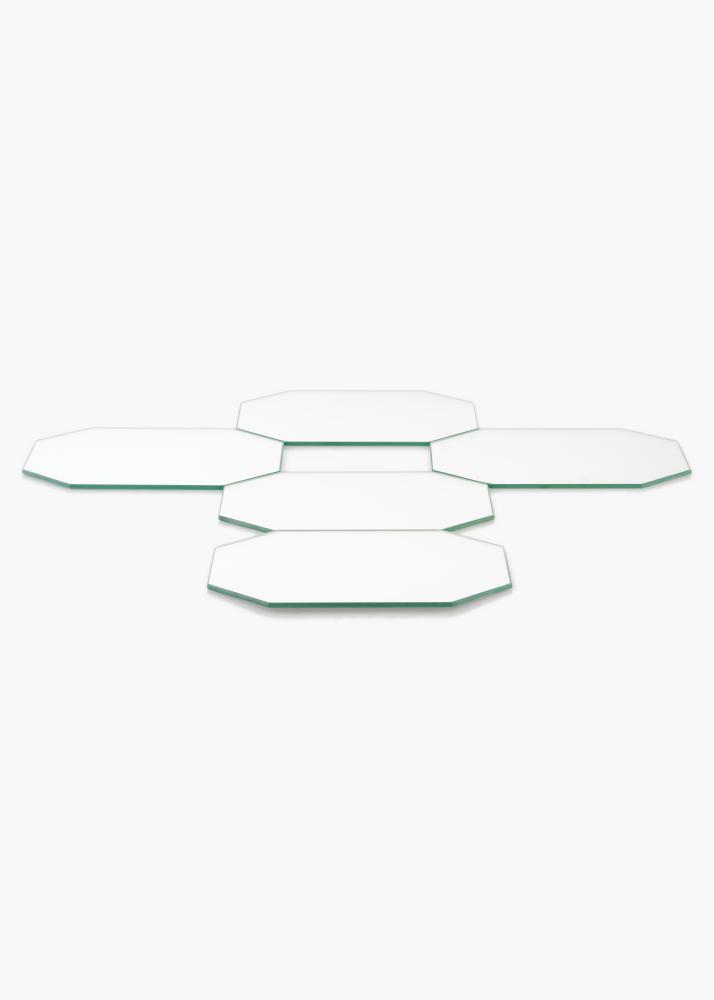 KAILA Miroir Octagon 5-pack 18x21 cm