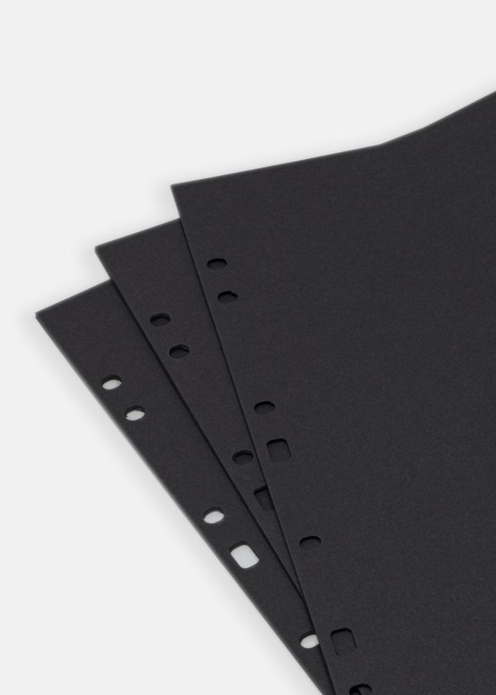 Feuilles d'album Timesaver SA4 - 30 feuilles noires