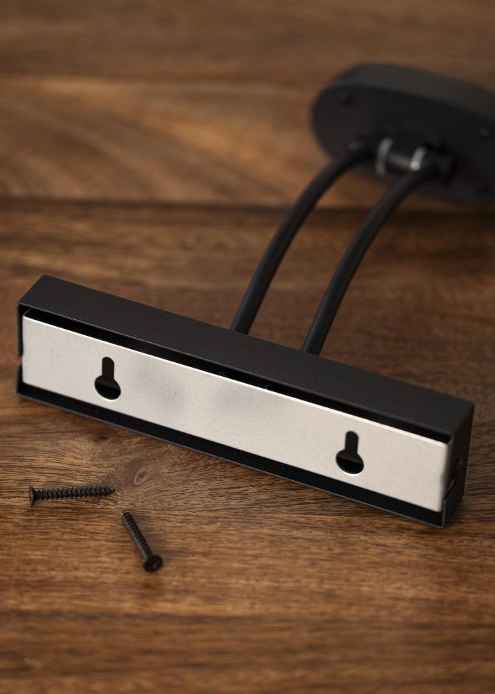 KAILA Lustre Cadre à piles pour tableaux 32 cm - Noir