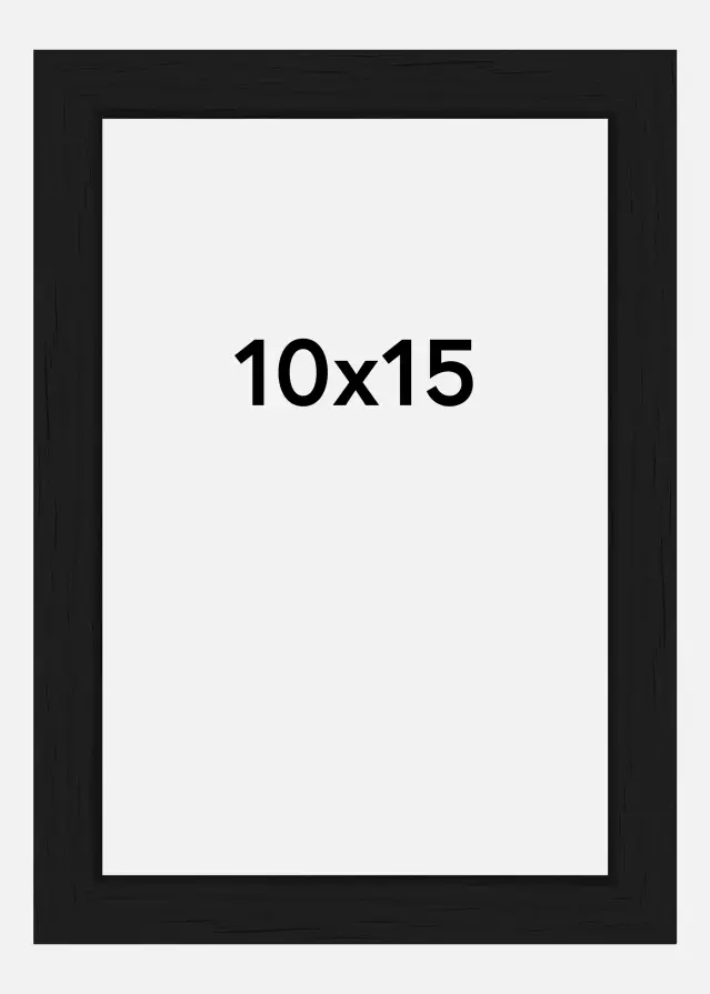 Cadre Liv Verre Acrylique Noir 10x15 cm