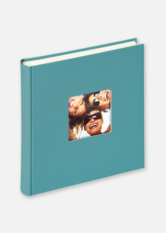 Fun Album Turquoise - 30x30 cm (100 pages blanches / 50 feuilles)