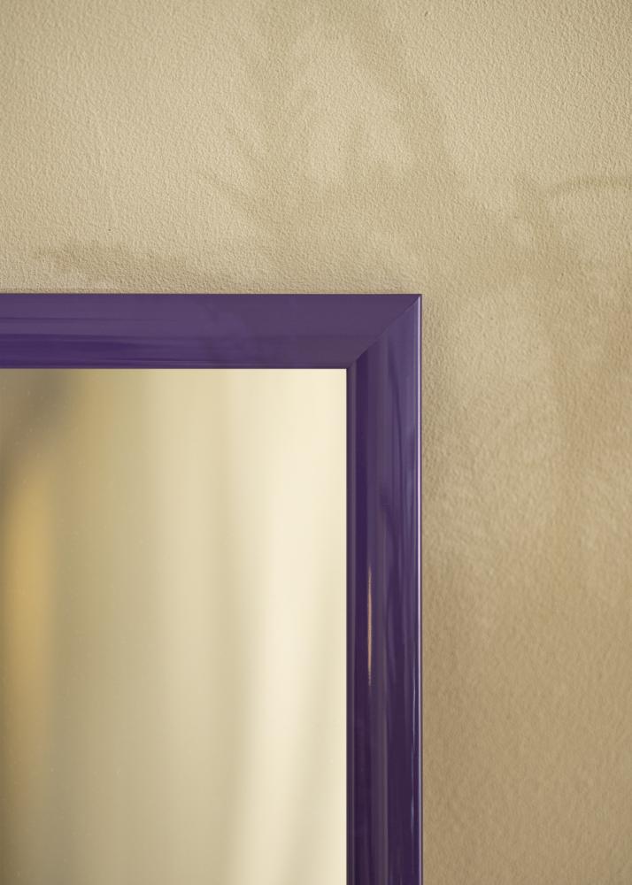 Miroir Dorset Violet - Sur mesure