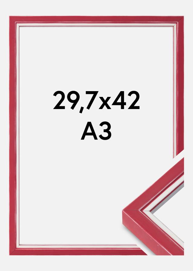 Cadre Diana Verre acrylique Rouge 29,7x42 cm (A3)
