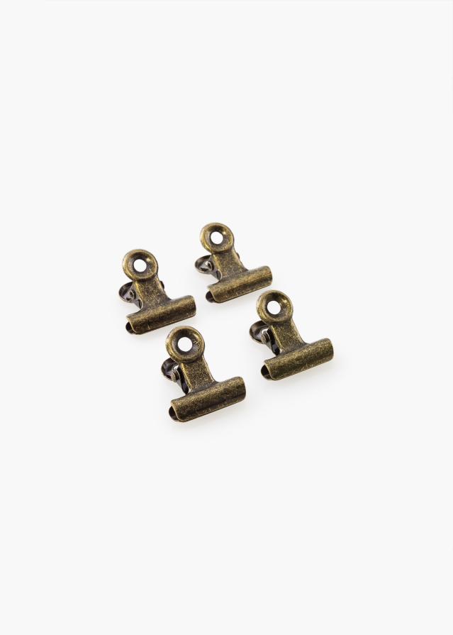 KAILA Poster Clip Retro Bronze 20 mm - 4-p