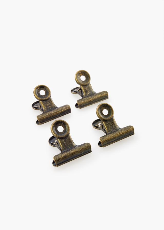 KAILA Poster Clip Retro Bronze 30 mm - 4-p