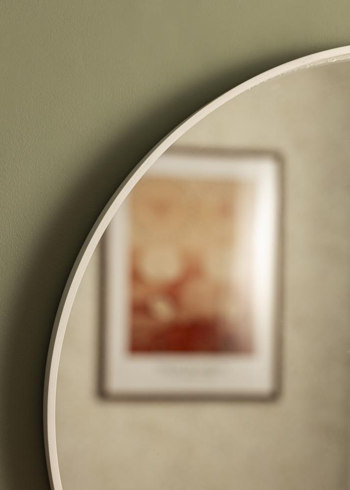 Miroir Reflection Blanc 70 cm Ø