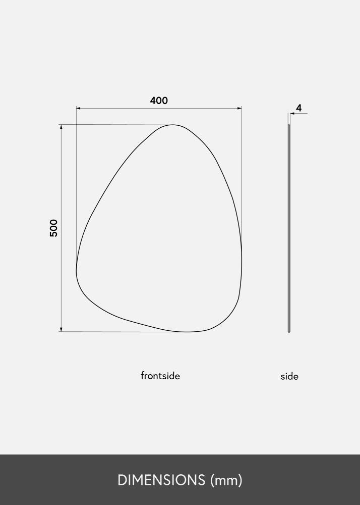 KAILA Miroir Shape I 40x50 cm