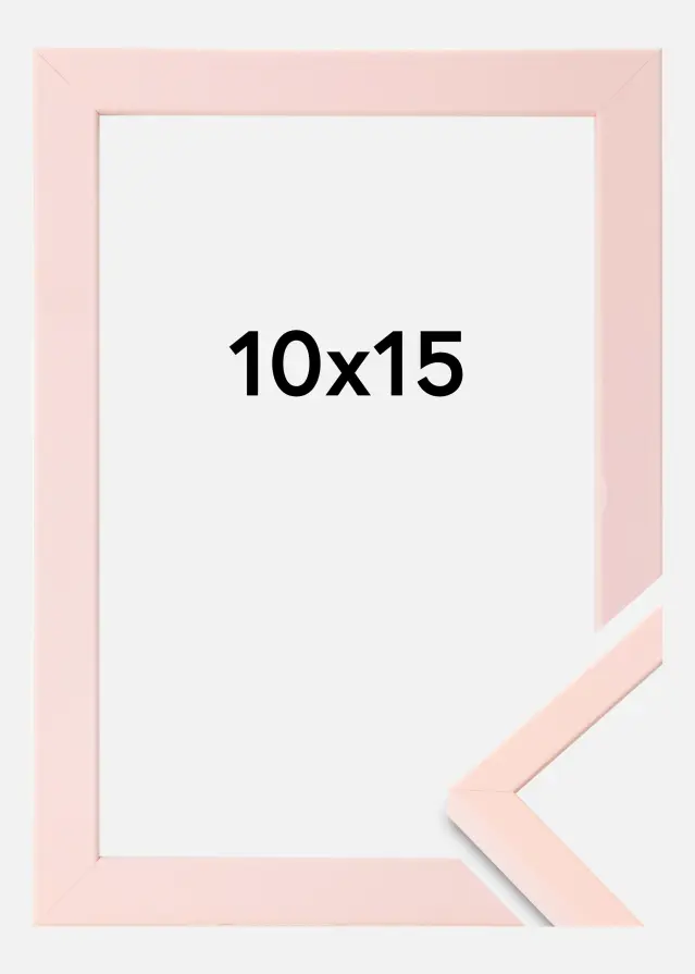 Colorful Verre acrylique Rose 10x15 cm