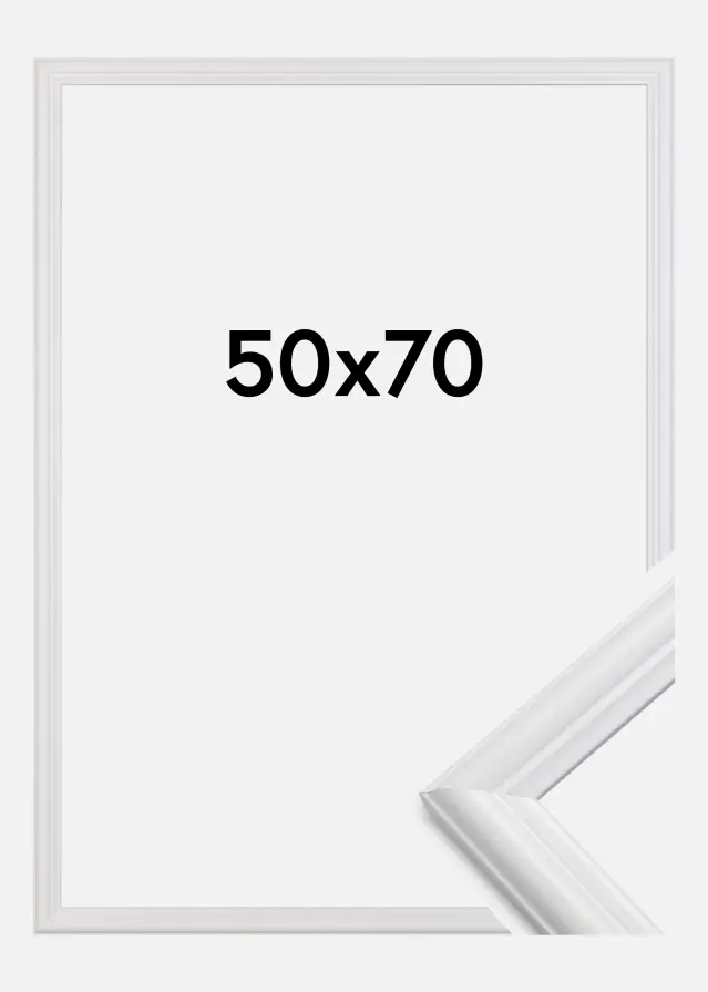 Cadre Siljan Blanc 50x70 cm