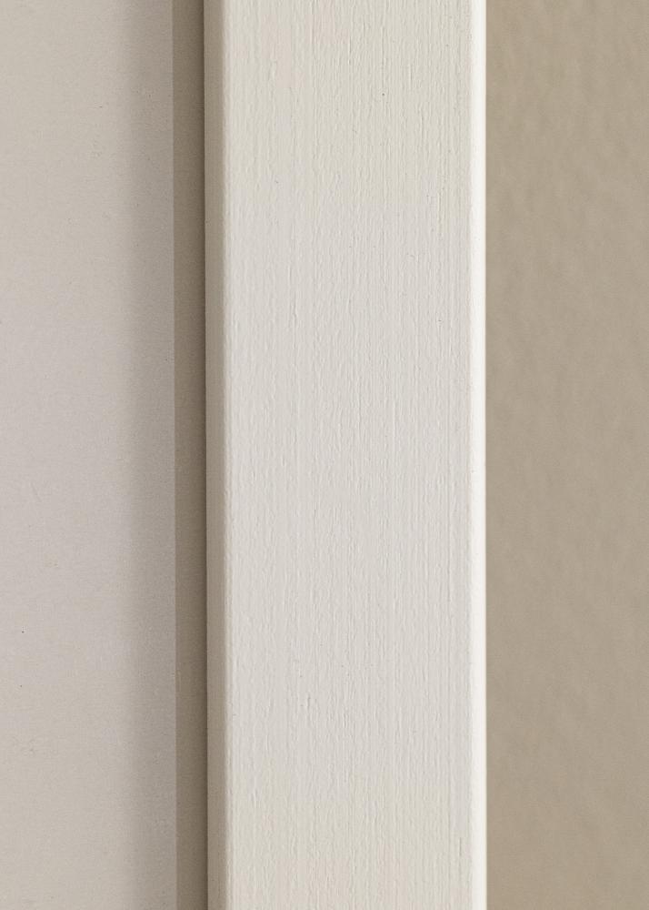 Cadre Trendline Blanc 60x90 cm - Passe-partout Blanc 40x70 cm