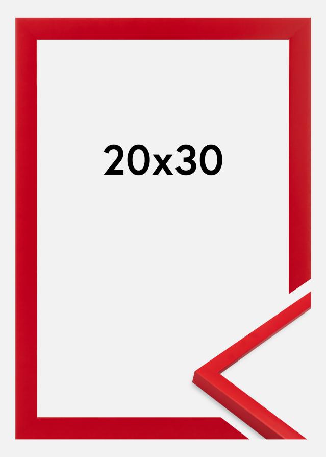 Cadre Kent Verre Acrylique Rouge 20x30 cm