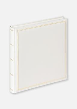 Monza Album Classic Blanc - 34x33 cm (60 pages blanches / 30 feuilles)