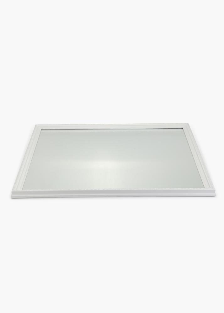 Miroir Abisko Blanc 54x74 cm