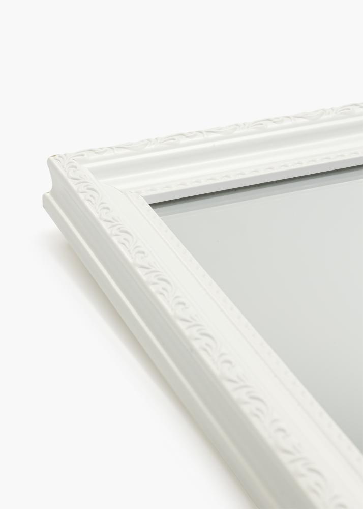 Miroir Abisko Blanc 54x74 cm