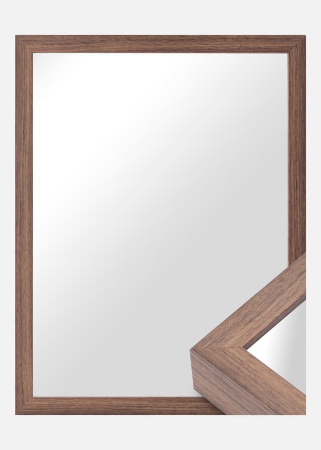 Miroir Wood Selection Red I - Sur mesure