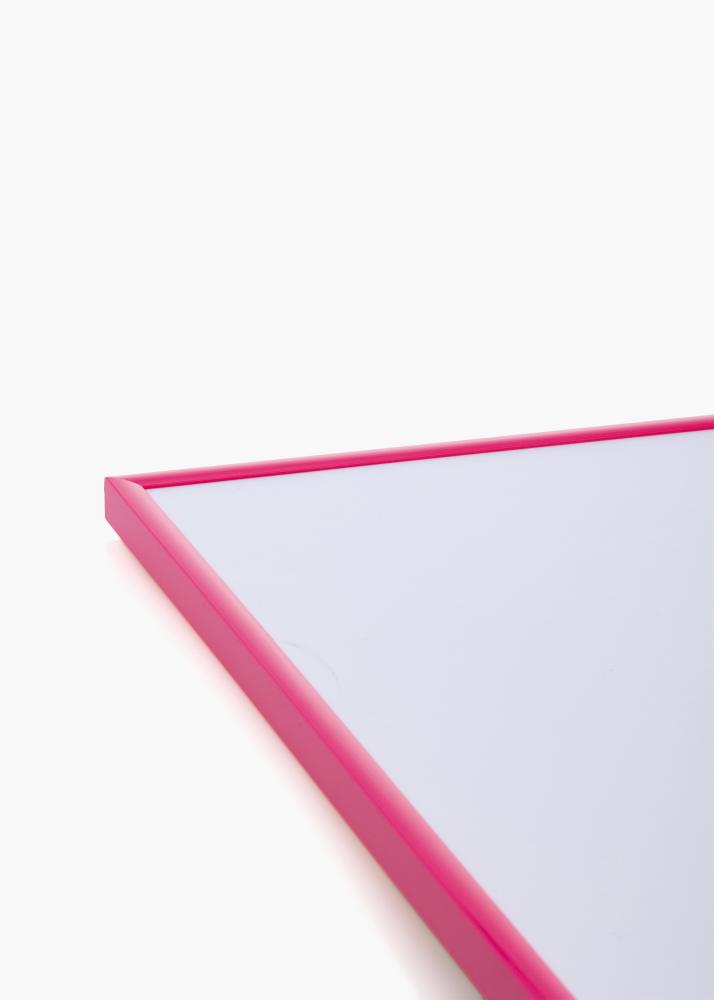 Cadre New Lifestyle Hot Pink 70x100 cm - Passe-partout Blanc 60x90 cm