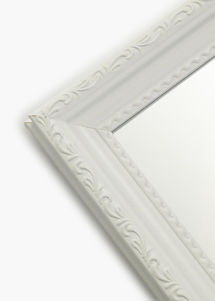 Miroir Abisko Blanc 54x74 cm