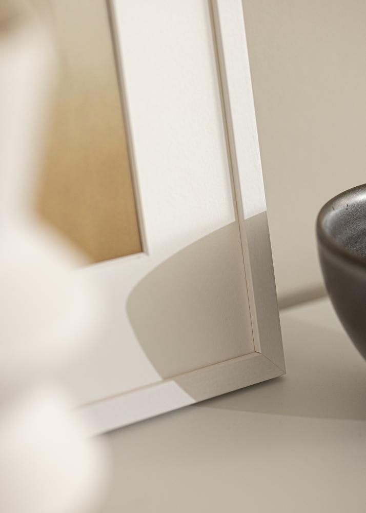 Cadre Edsbyn Verre Acrylique Blanc 38x52 cm