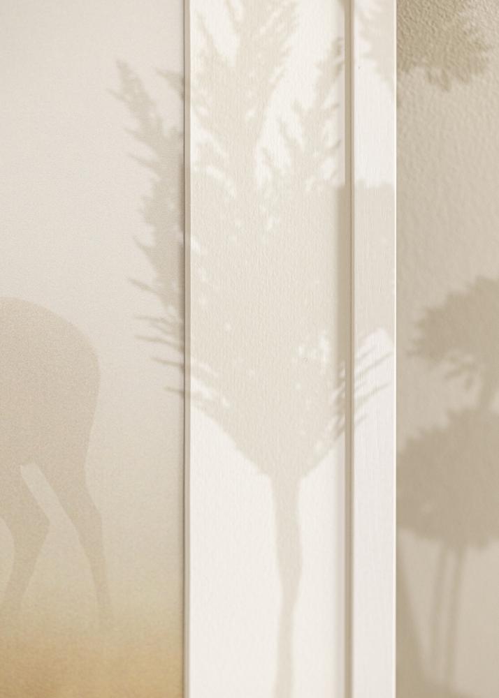 Cadre Edsbyn Verre Acrylique Blanc 38x52 cm