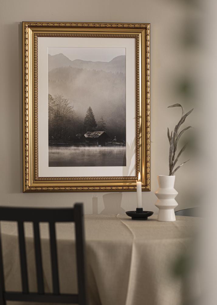 Cadre Birka Premium Or 70x70 cm