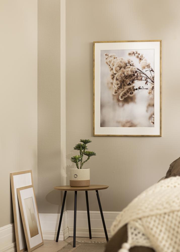 Cadre Galant Verre Acrylique Or 50x70 cm