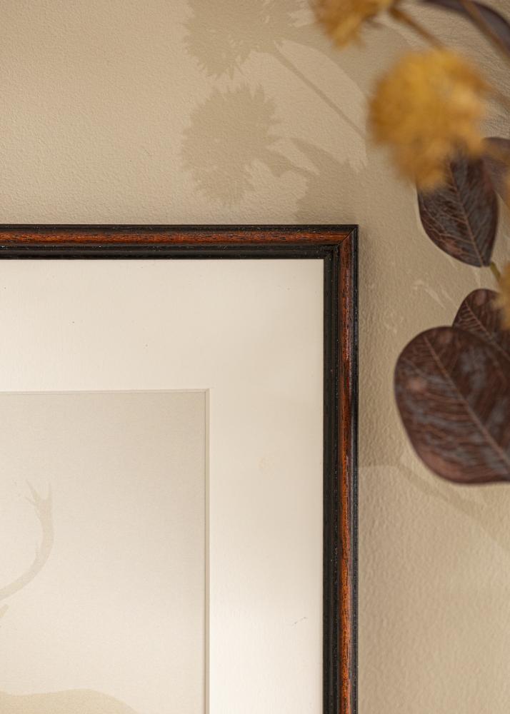 Cadre Horndal Verre Acrylique Noyer 40x40 cm