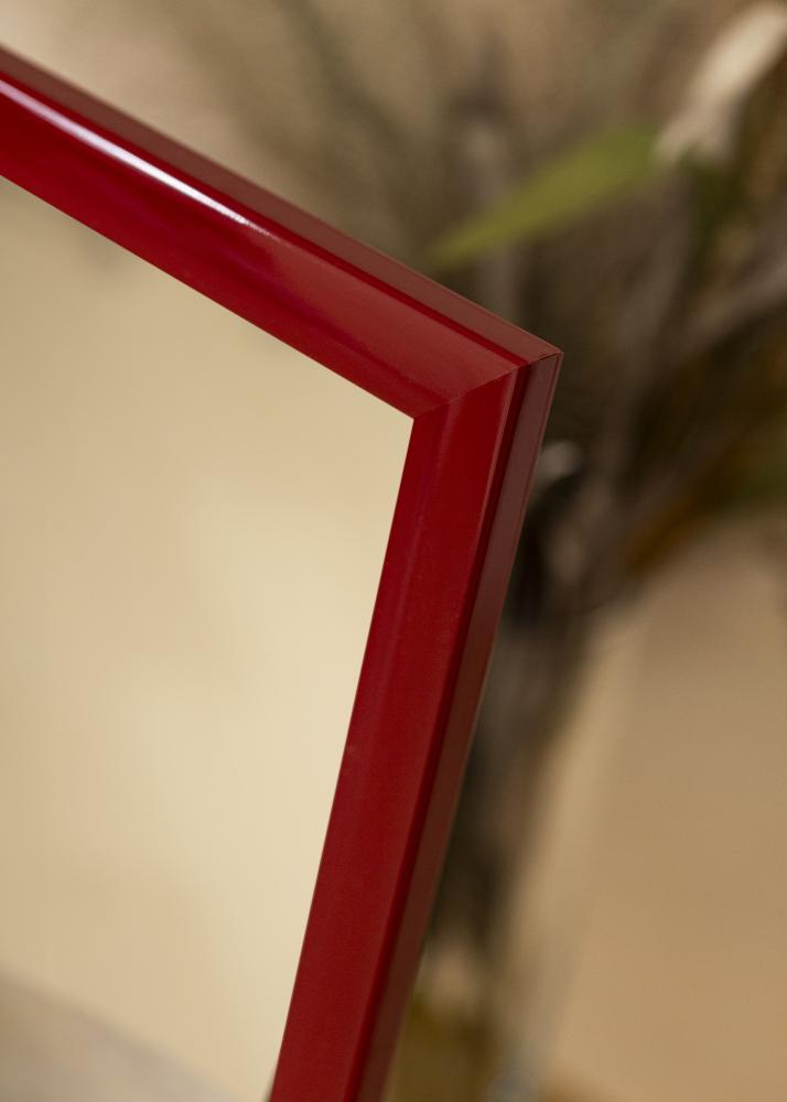 Miroir Dorset Rouge sombre - Sur mesure