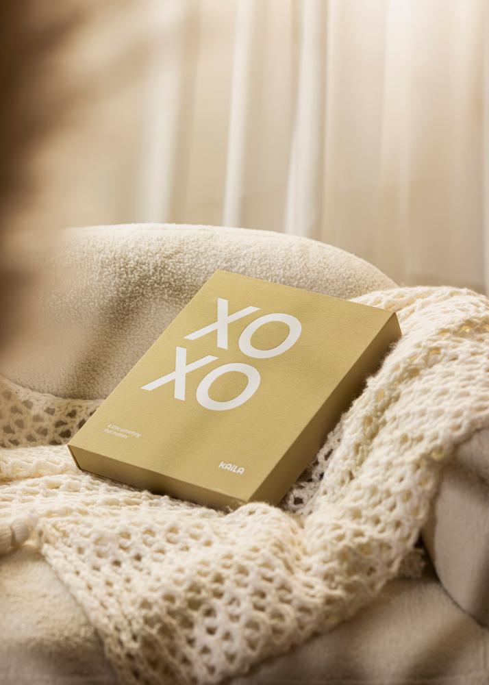 KAILA XOXO Vanilla - Coffee Table Photo Album (60 Pages Noires / 30 Feuilles)