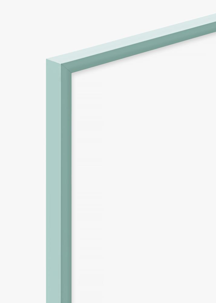 Cadre New Lifestyle Turquoise 40x50 cm - Passe-partout Blanc 27,5x37 cm