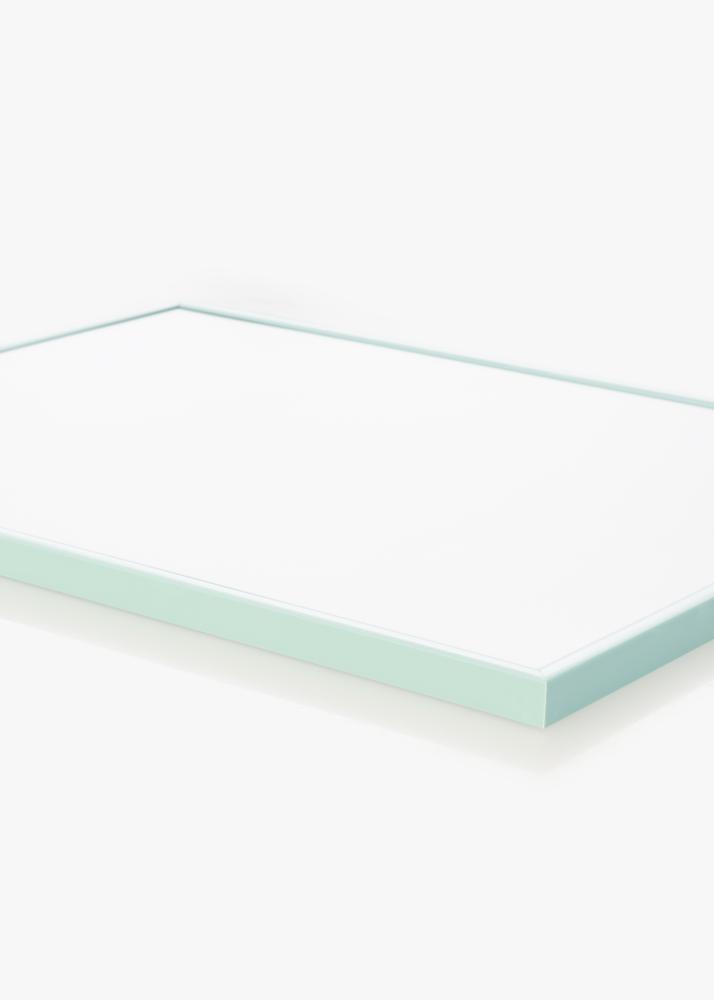 Cadre New Lifestyle Turquoise 60x80 cm - Passe-partout Blanc 50x65 cm