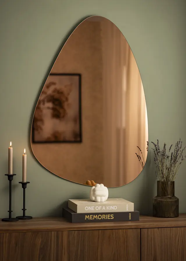 KAILA Miroir Shape I Rose Gold 70x100 cm