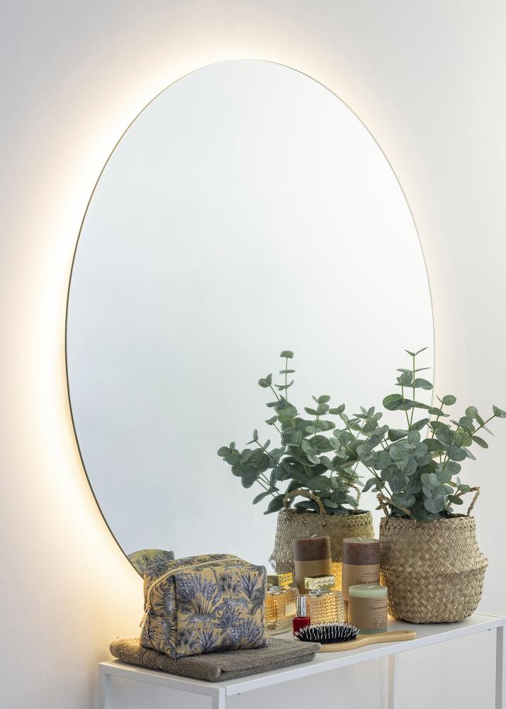 KAILA Miroir LED diamètre 100 cm